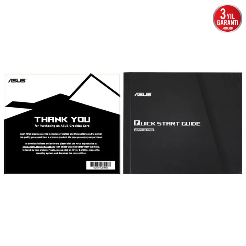 Asus DUAL GeForce RTX 5060 TI OC 8GB DUAL-RTX5060TI-O8G GDDR7 128Bit DX12 DLSS 4 Gaming (Oyuncu) Ekran Kartı
