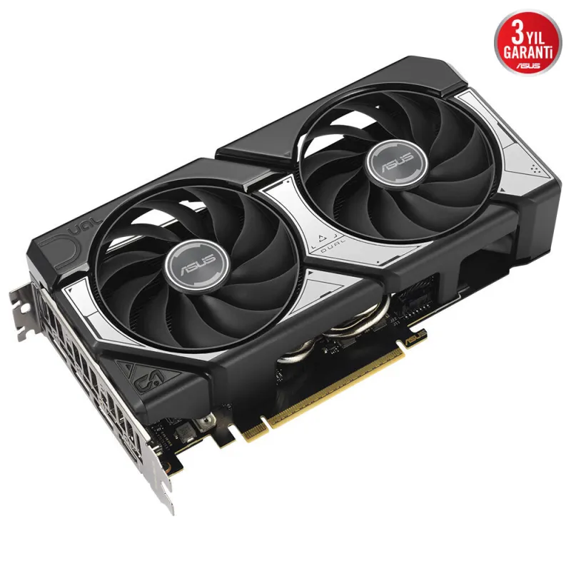 Asus DUAL GeForce RTX 5060 TI OC 8GB DUAL-RTX5060TI-O8G GDDR7 128Bit DX12 DLSS 4 Gaming (Oyuncu) Ekran Kartı