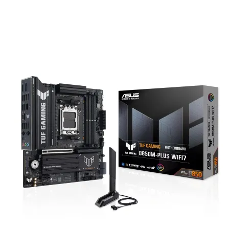 ASUS TUF B850M-PLUS WIFI7 AM5 DDR5 8000+(OC) MHz mATX Gaming (Oyuncu) Anakart