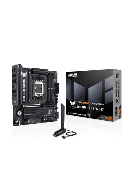 ASUS TUF B850M-PLUS WIFI7 AM5 DDR5 8000+(OC) MHz mATX Gaming (Oyuncu) Anakart