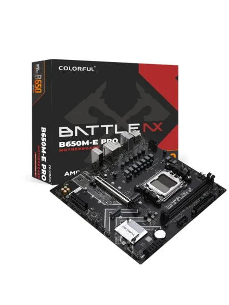 COLORFUL BATTLE AX B650M-E PRO V14 DDR5 7600MHz mATX Gaming (Oyuncu) Anakart