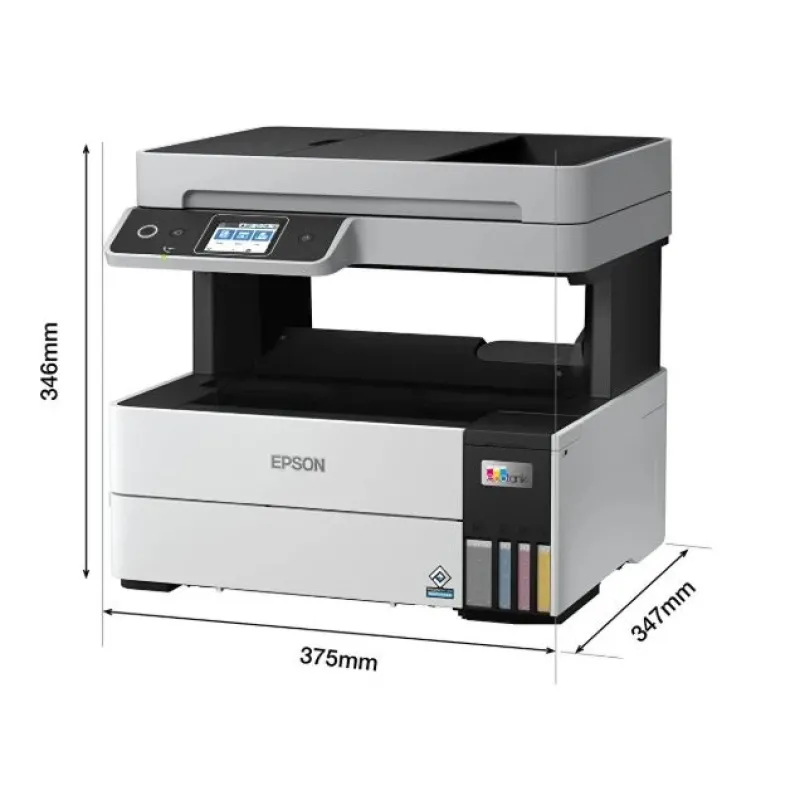 Epson Ecotank L6490 Wi-Fi Tarayıcı + Yazıcı + Fotokopi+ Fax Renkli Çok Fonksiyonlu Tanklı Mürekkep Püskürtmeli Yazıcı