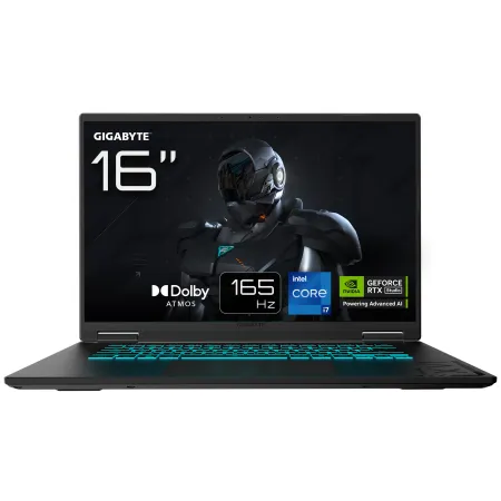 GIGABYTE A16 i7-13620H 16GB RAM 1TB SSD RTX4050 16″ FreeDOS Gaming Notebook