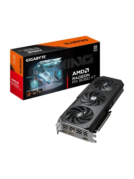 Gigabyte Radeon RX9060XT GAMING OC GV-R9060XTGAMING OC-16GD 16GB GDDR6 128Bit Gaming (Oyuncu) Ekran Kartı