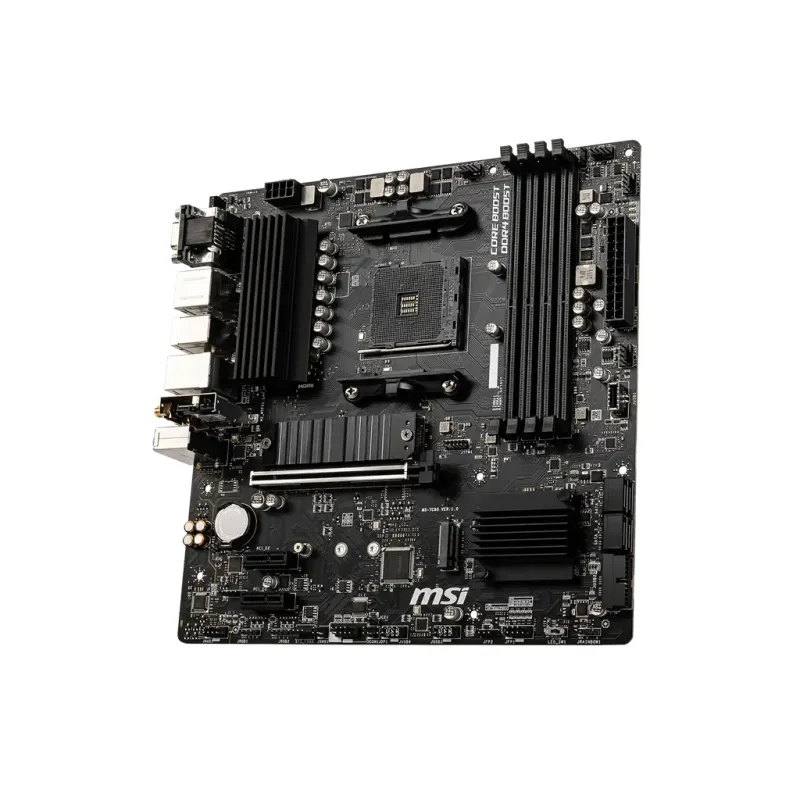 MSI B550M PRO-VDH WIFI AMD B550 Soket AM4 DDR4 4400(OC)MHz mATX Gaming (Oyuncu) Anakart