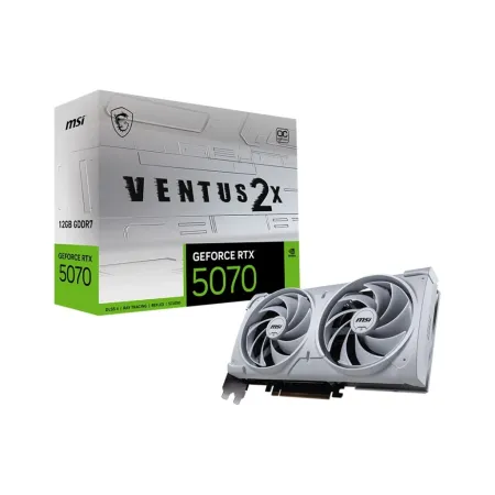 MSI GeForce RTX 5070 12G VENTUS 2X OC WHITE GDDR7 192Bit DLSS 4 Gaming (Oyuncu) Ekran Kartı