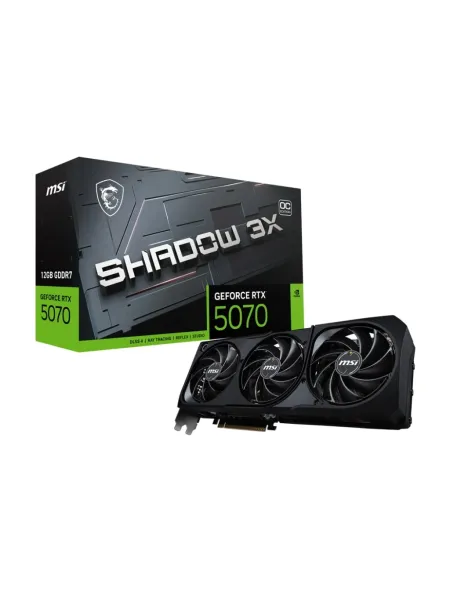 MSI GeForce RTX 5070 12GB Shadow 3X OC GDDR7 192Bit DX12 Gaming (Oyuncu) Ekran Kartı