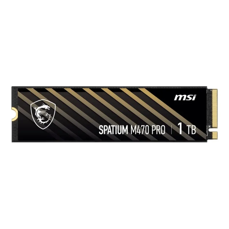 MSI Spatium M470 PRO 1TB 6000/5000MB/s PCIe Gen 4.0 NVMe M.2 SSD Disk