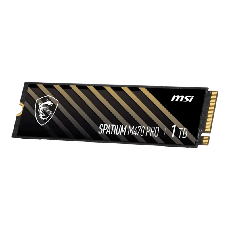 MSI Spatium M470 PRO 1TB 6000/5000MB/s PCIe Gen 4.0 NVMe M.2 SSD Disk