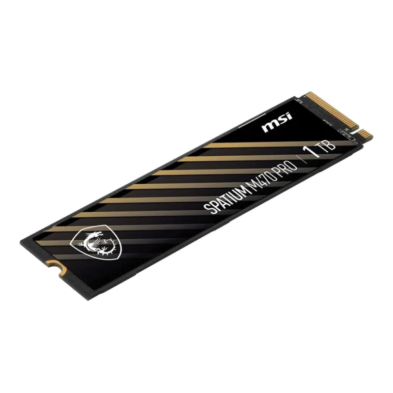 MSI Spatium M470 PRO 1TB 6000/5000MB/s PCIe Gen 4.0 NVMe M.2 SSD Disk