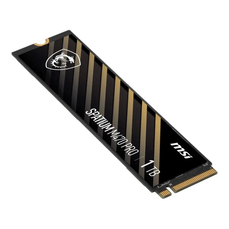 MSI Spatium M470 PRO 1TB 6000/5000MB/s PCIe Gen 4.0 NVMe M.2 SSD Disk