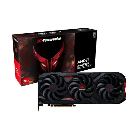 POWERCOLOR RED DEVIL RADEON RX9070XT 16G-E/OC GDDR6 256Bit Gaming (Oyuncu) Ekran Kartı