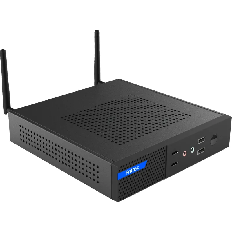 Prittec Q7-TH610L Thin Mini-ITX Barebone FreeDOS Mini PC