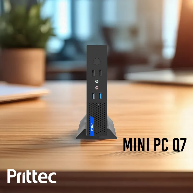 Prittec Q7-TH610L Thin Mini-ITX Barebone FreeDOS Mini PC