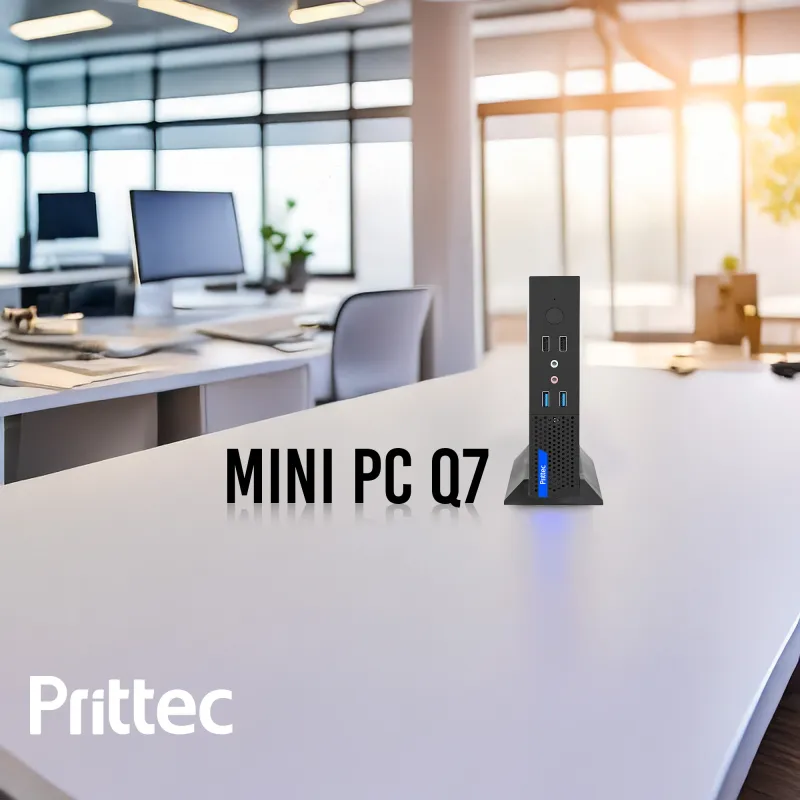 Prittec Q7-TH610L Thin Mini-ITX Barebone FreeDOS Mini PC
