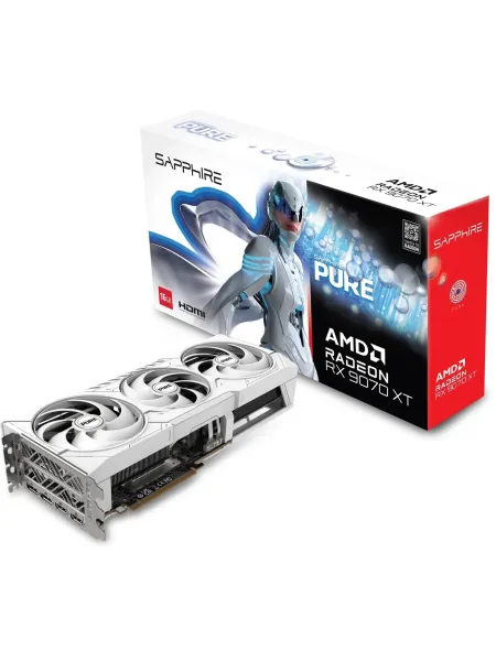 Sapphire Pure AMD Radeon RX 9070 XT 11348-02-20G 16GB GDDR6 256Bit Gaming OC (Oyuncu) Ekran Kartı